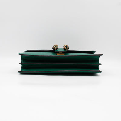 Dionysus Small Green Leather