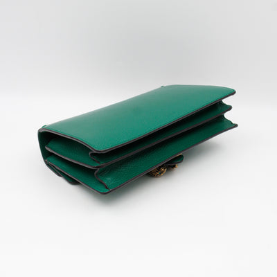 Dionysus Small Green Leather