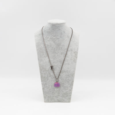LV x YK Pumpkin Pendant Necklace
