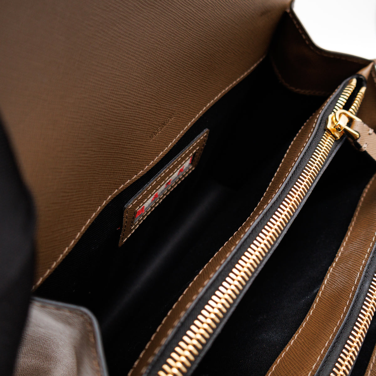 Trunk Bag Medium Brown Leather