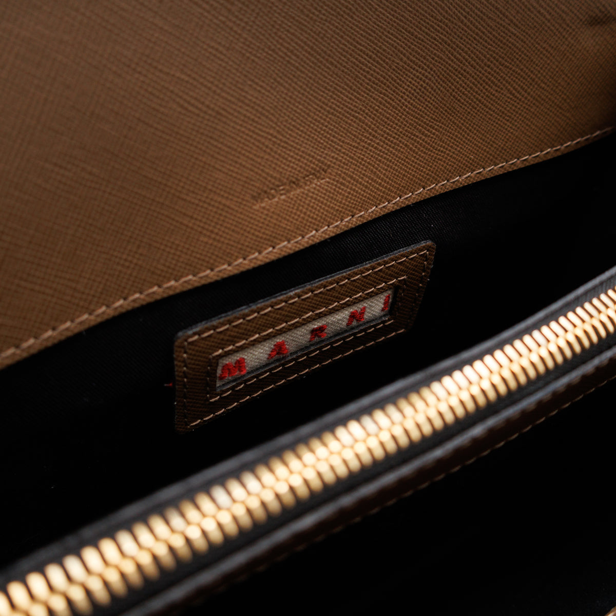 Trunk Bag Medium Brown Leather