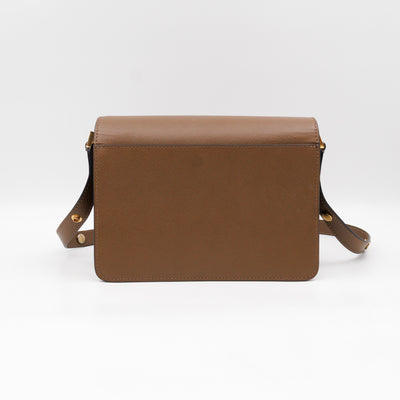 Trunk Bag Medium Brown Leather