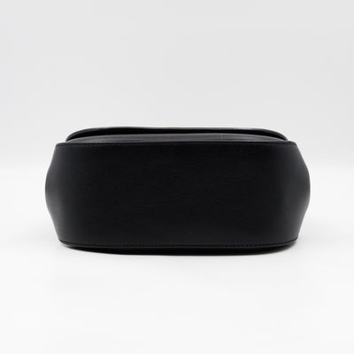 Amberley Small Pearl Satchel Black Leather