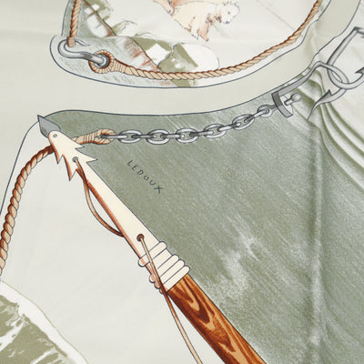 Silk Scarf 90 Grønland