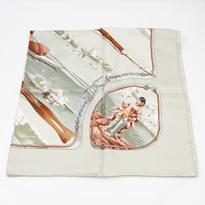 Silk Scarf 90 Grønland