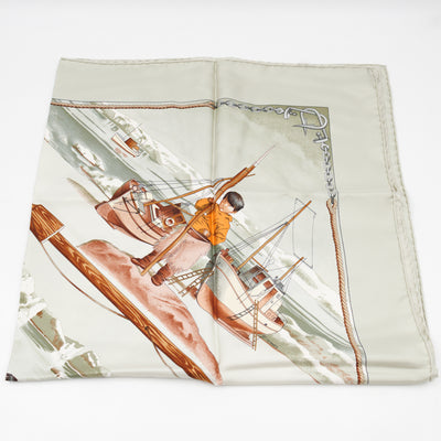 Silk Scarf 90 Grønland