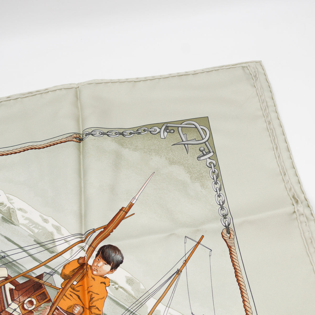 Silk Scarf 90 Grønland