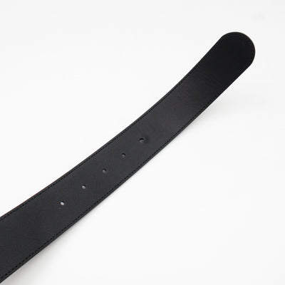GG Marmont Wide Belt Black Leather 90/36