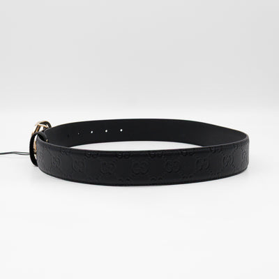 Signature Guccissima Leather Belt 75/30