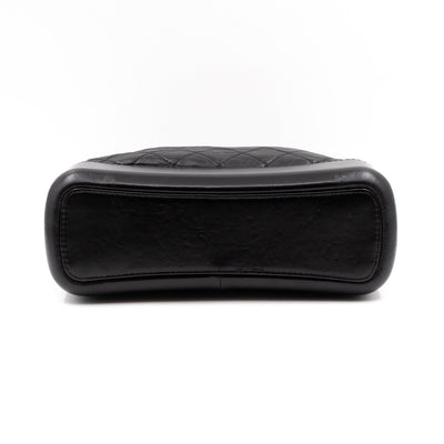 Gabrielle Hobo Large Black Calf Leather