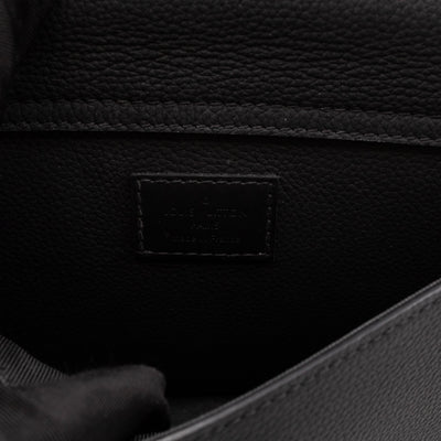 LV Aerogram Takeoff Sling Bag Black Leather