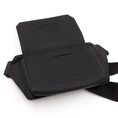 LV Aerogram Takeoff Sling Bag Black Leather