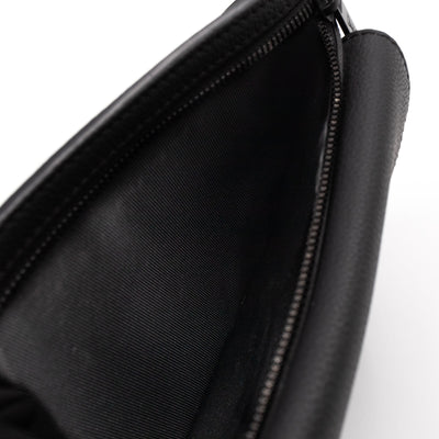 LV Aerogram Takeoff Sling Bag Black Leather
