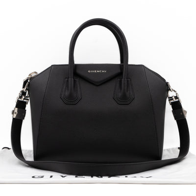 Antigona Small Black Leather