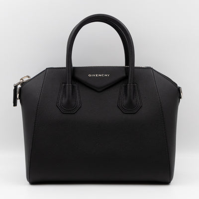 Antigona Small Black Leather