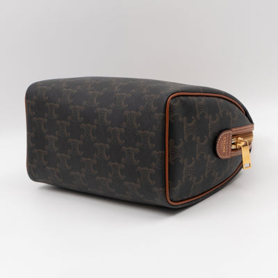 Small Boston Bag Triomphe Canvas