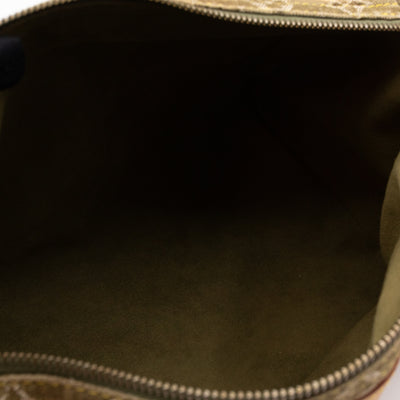 Neo Speedy Green Denim Monogram
