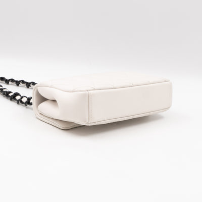My Everything Flap Bag Mini White Caviar
