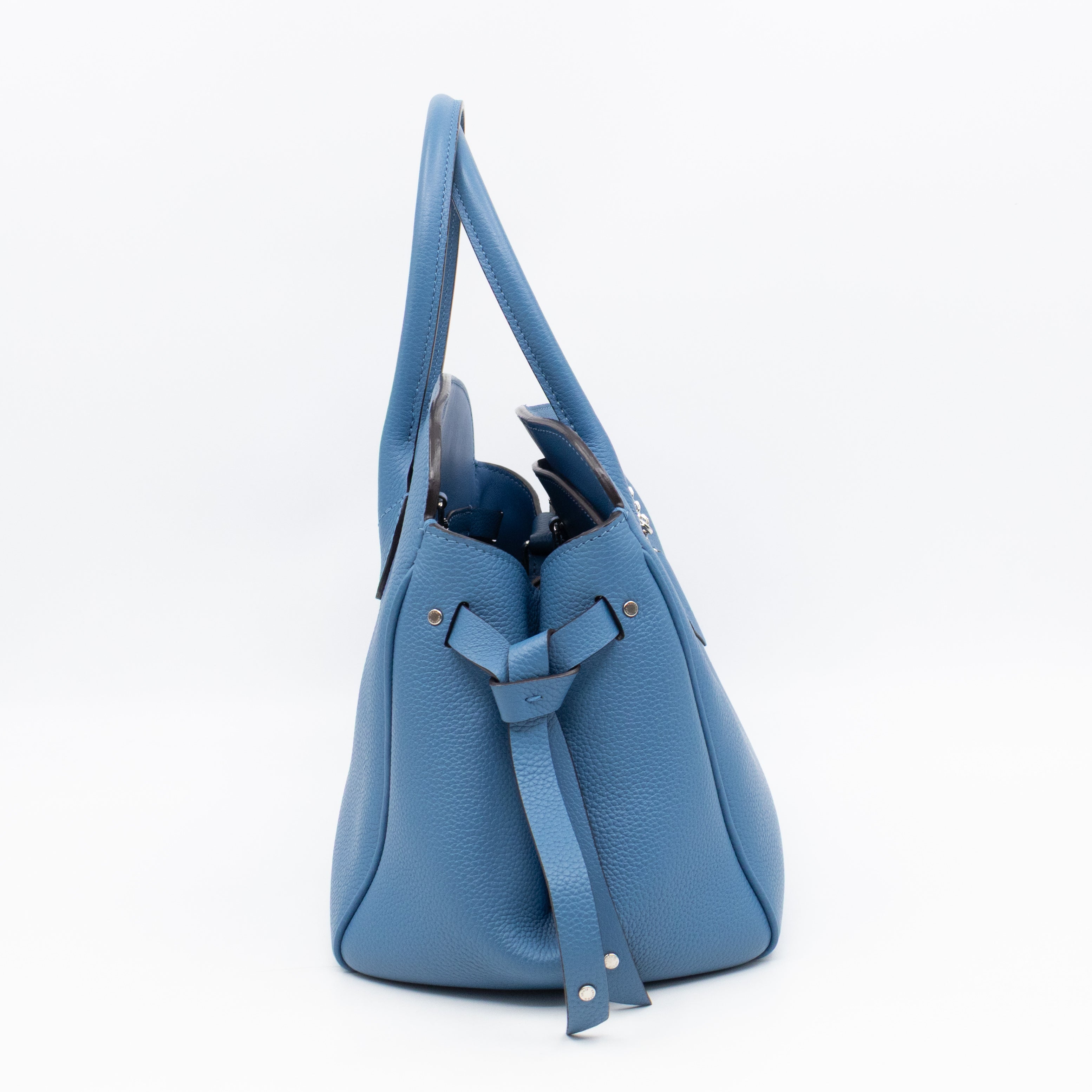 Milla PM Bleu Denim Veau Nuage Leather