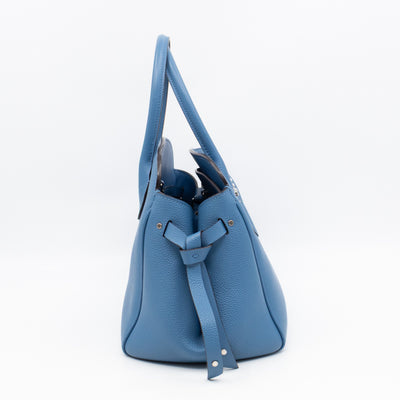 Milla PM Bleu Denim Veau Nuage Leather