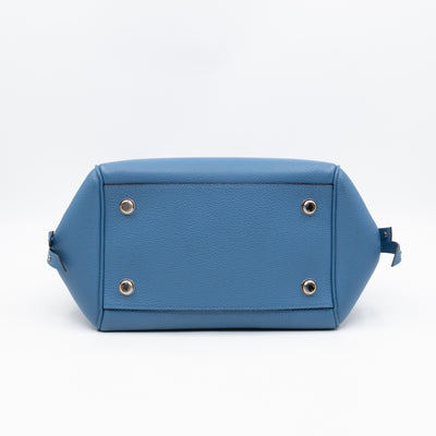 Milla PM Bleu Denim Veau Nuage Leather