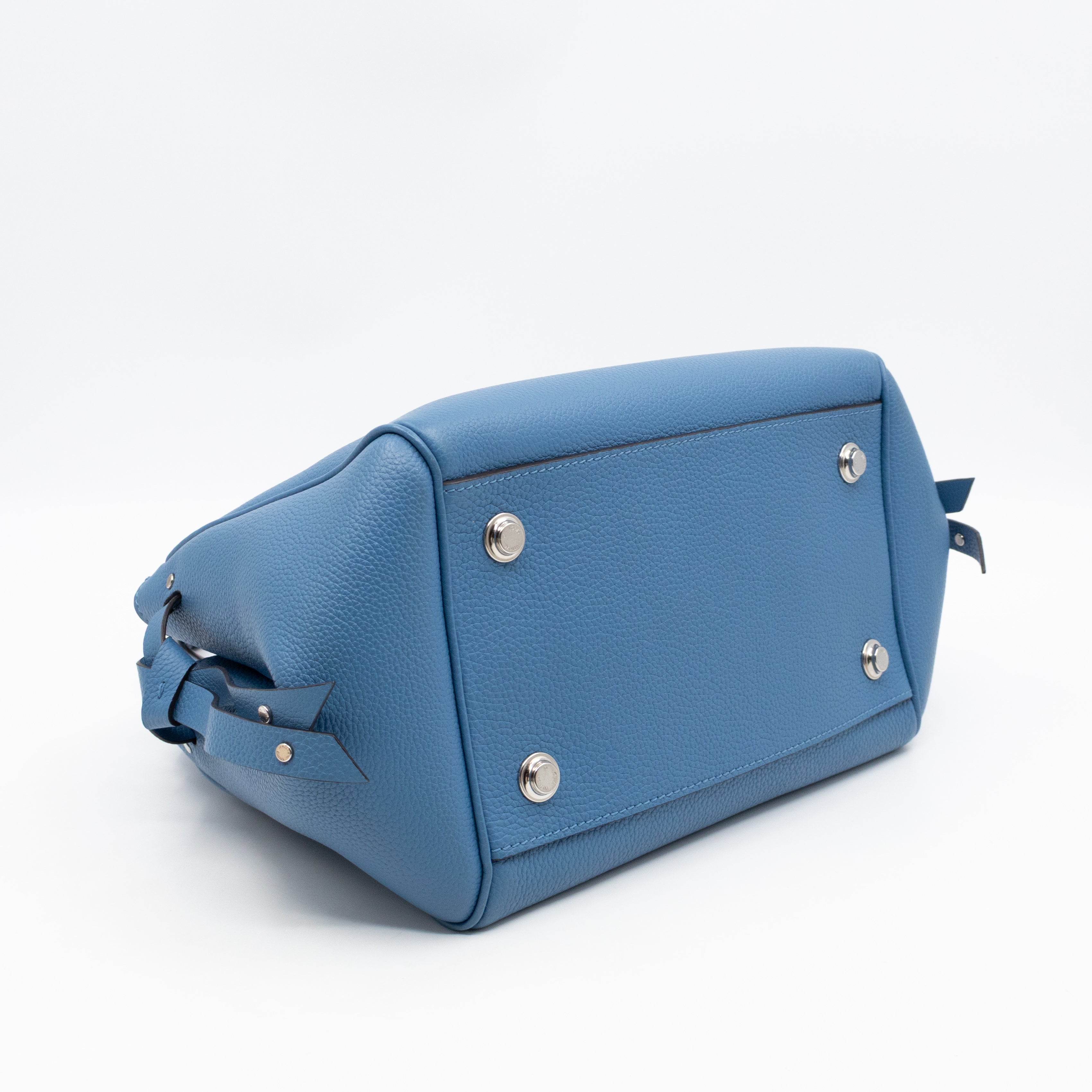 Milla PM Bleu Denim Veau Nuage Leather