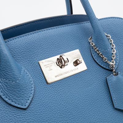 Milla PM Bleu Denim Veau Nuage Leather