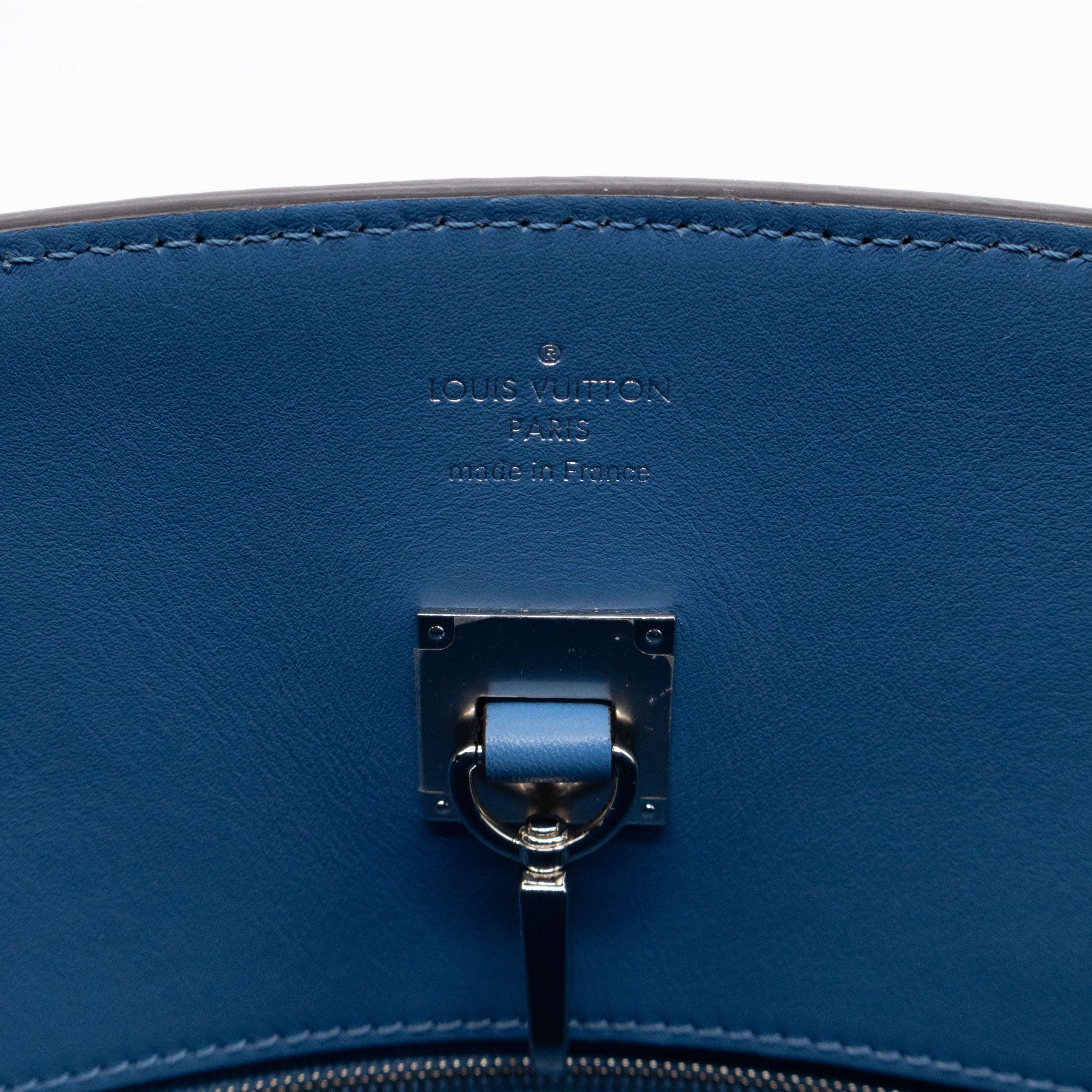 Milla PM Bleu Denim Veau Nuage Leather