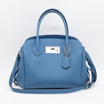 Milla PM Bleu Denim Veau Nuage Leather