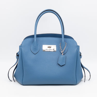Milla PM Bleu Denim Veau Nuage Leather