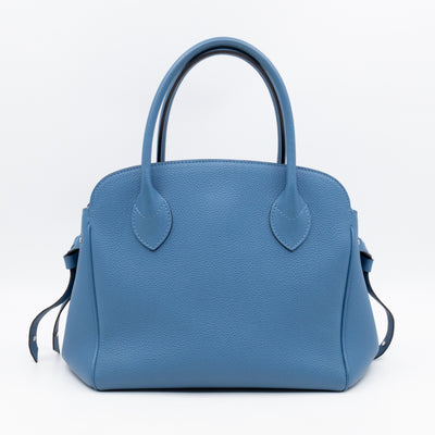 Milla PM Bleu Denim Veau Nuage Leather