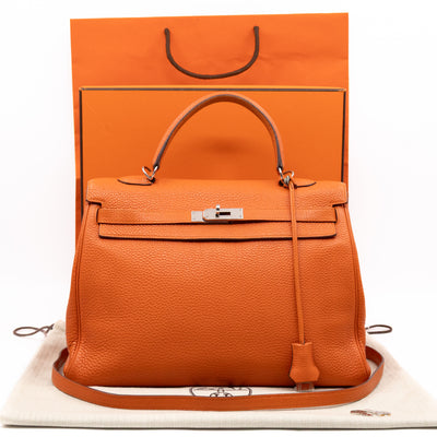 Kelly 35 Togo Leather Orange