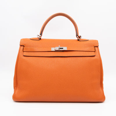 Kelly 35 Togo Leather Orange