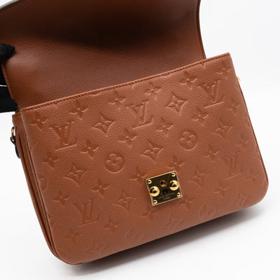 Pochette Metis Cognac Monogram Empreinte Leather
