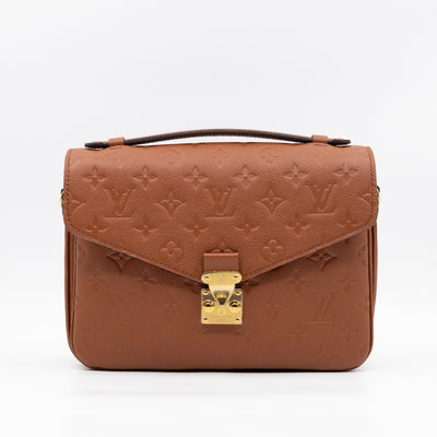Pochette Metis Cognac Monogram Empreinte Leather