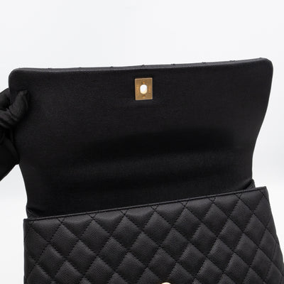 Coco Handle Large Black Caviar