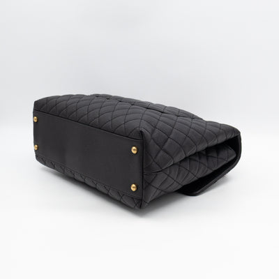 Coco Handle Large Black Caviar
