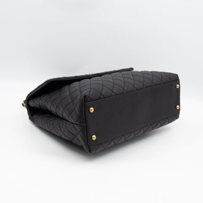 Coco Handle Large Black Caviar