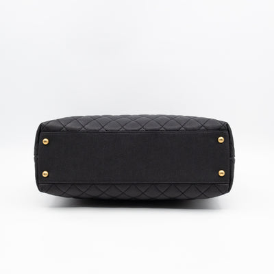 Coco Handle Large Black Caviar