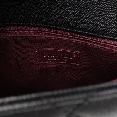 Coco Handle Large Black Caviar