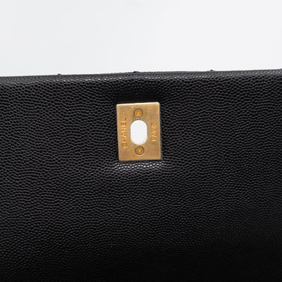 Coco Handle Large Black Caviar