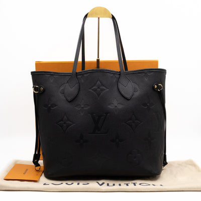 Neverfull MM Black Monogram Empreinte