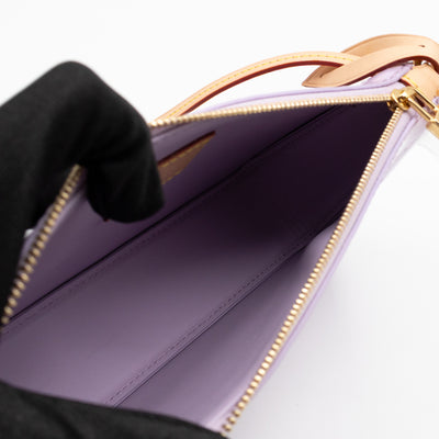Lexington Pochette Lilac Vernis Leather