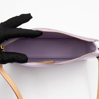 Lexington Pochette Lilac Vernis Leather