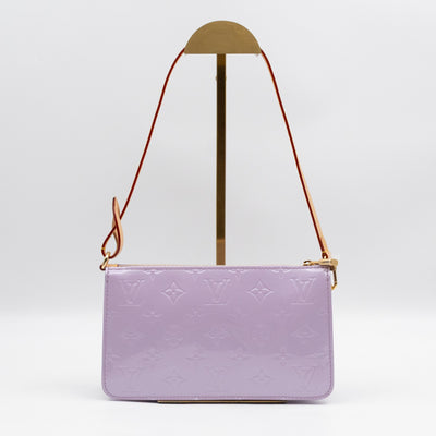 Lexington Pochette Lilac Vernis Leather