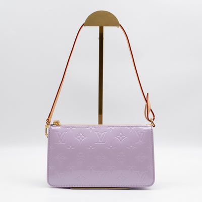 Lexington Pochette Lilac Vernis Leather