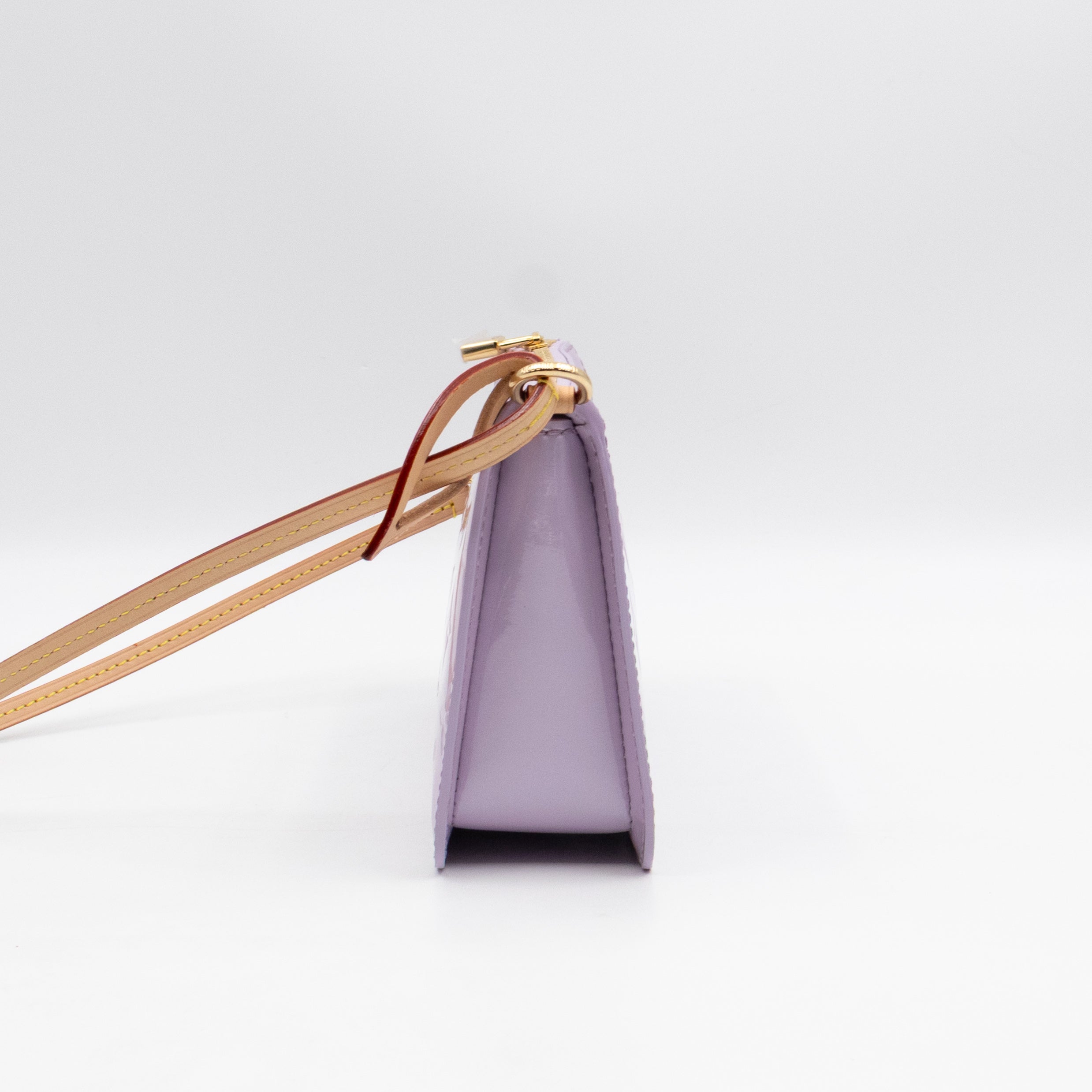 Lexington Pochette Lilac Vernis Leather
