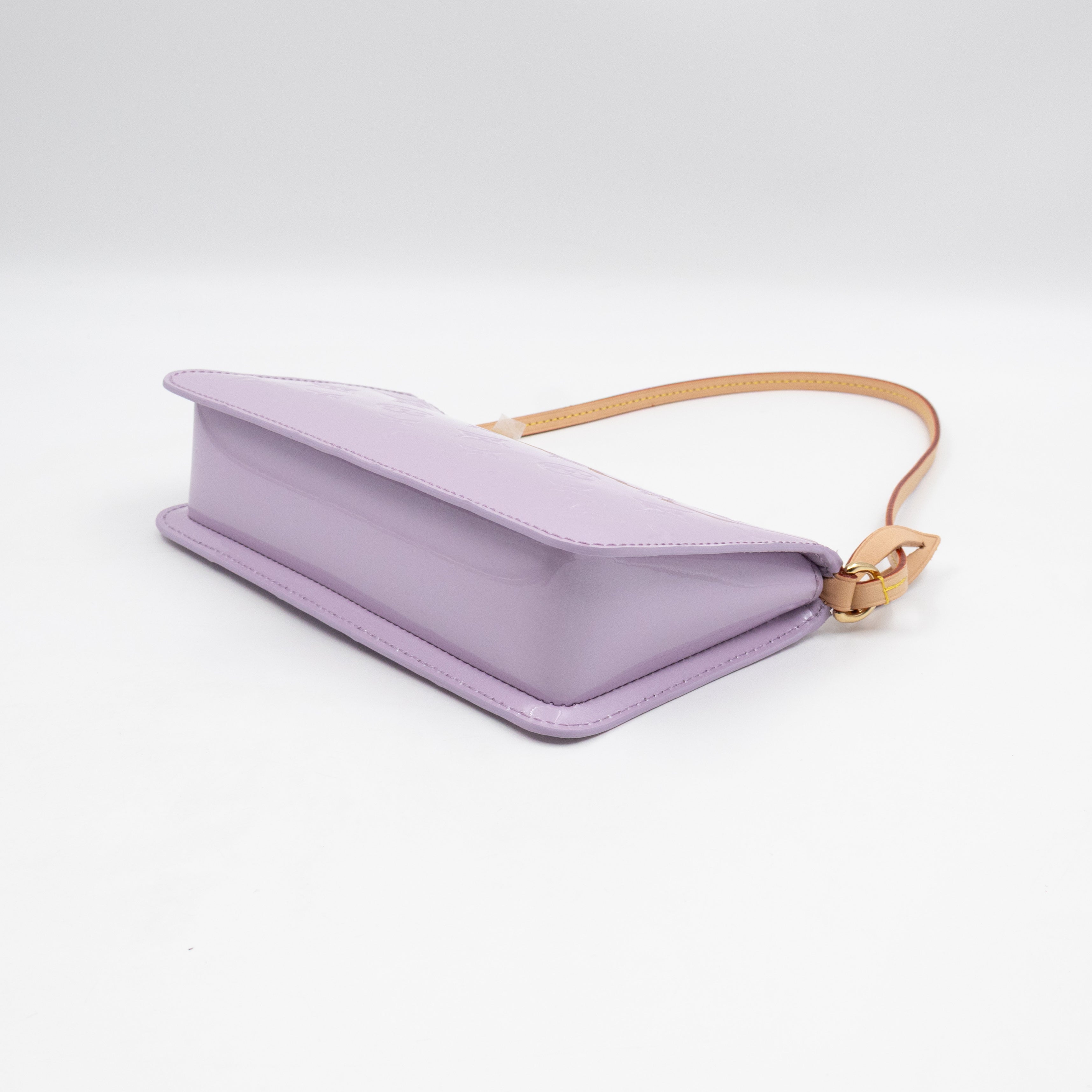 Lexington Pochette Lilac Vernis Leather