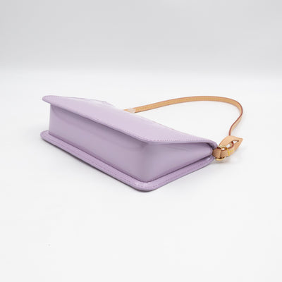 Lexington Pochette Lilac Vernis Leather