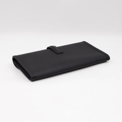 Jige Elan 29 Clutch Black Swift Leather